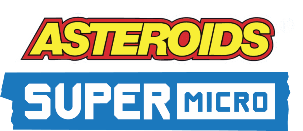 Asteroids Super Micro Logo