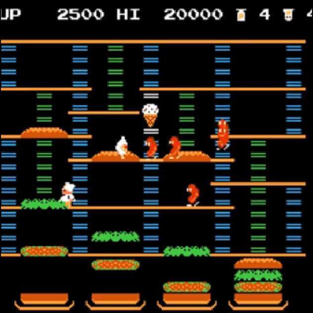 Burger Time Screenshot