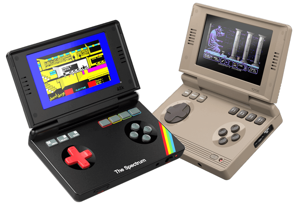 C64 and Spectrum Handheld Consoles
